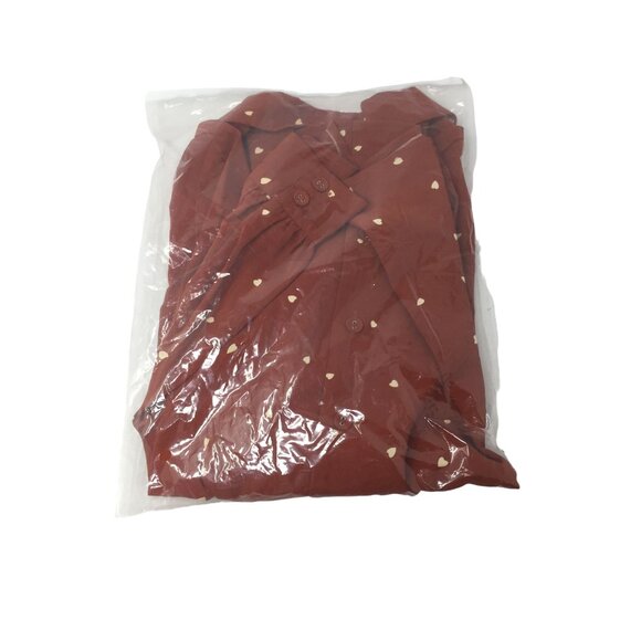 Allegra K Womens Long Sleeve Button Up Shirt with Collar (XS) - Picture 3 of 10